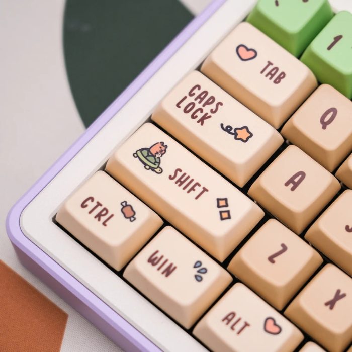 KPREPUBLIC Capybara Keycap Dye Subbed Cute Keycap thick PBT MDA for Mechanical Keyboard 87 tkl 104.jpg 6e7d896b e3ba 40ec 9d52 7f31ea75e784