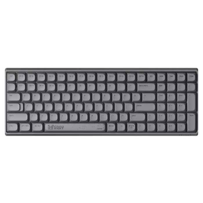 LOFREE Loflick 3 Mode wireless mechanical keyboard bluetooth 5 0 gaming Cement Grey Red Switch laptop