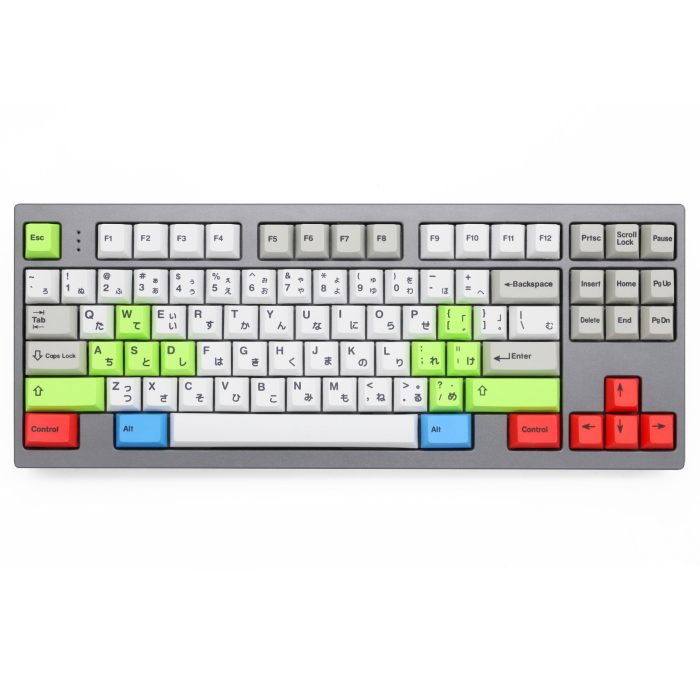 LOOP Blocks Contrast Color Cherry profile Dye Sub Keycap Set thick PBT for keyboard gh60