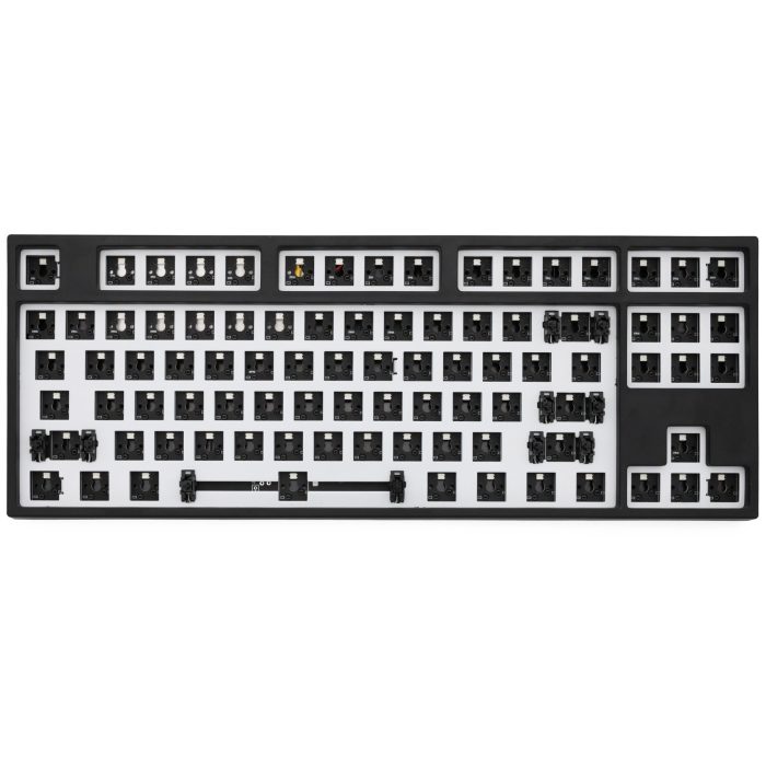 MKB87 87 key dual mode bluetooth Mechanical Keyboard kit 80 TKL hot swappable switch lighting effects