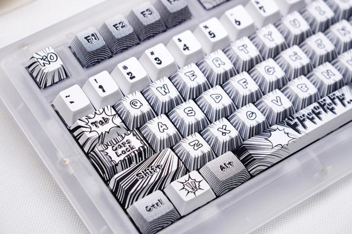 MMD Cartoon Keycap Dye Subbed Keycap Cherry Profile Set PBT Anime Comic Keycap for keyboard 87.jpg a4ff4328 73eb 4333 a961 1878cb853cfa
