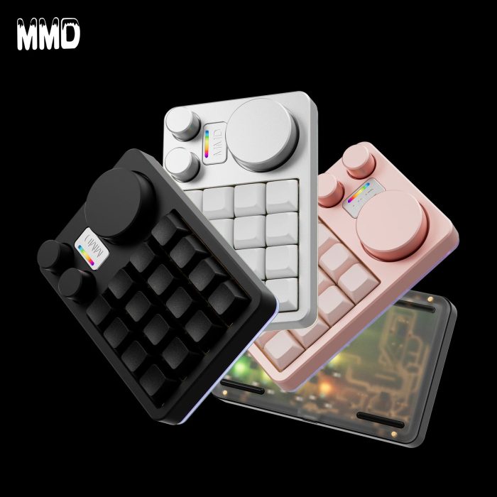 MMD KM16 Keyboard Aluminum Alloy Case with Knob Customized Mechanical keyboard Gasket Custom For Designer PS.jpg 79616fbc 7691 4743 8eb9 b0804da7d9ae