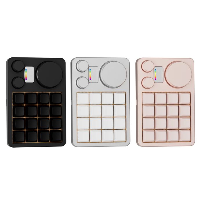 MMD KM16 Keyboard Aluminum Alloy Case with Knob Customized Mechanical keyboard Gasket Custom For Designer PS.jpg 90294fb8 feb6 449e be1e 41fa9247d860