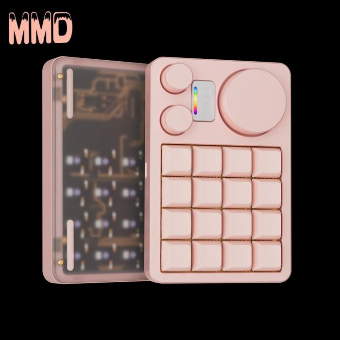 MMD KM16 Keyboard Aluminum Alloy Case with Knob Customized Mechanical keyboard Gasket Custom For Designer PS.jpg ca9ae31d a3aa 4ae9 a6c7 26d4f4a5cbf9