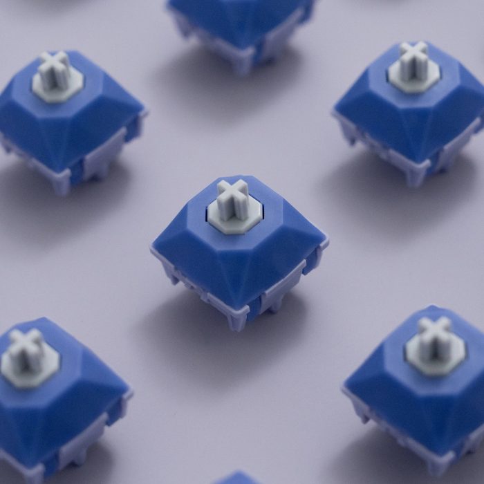 White Drew Diamond Switch Linear SMD 45g Switches For Mechanical keyboard MX Stem Nylon POM Long