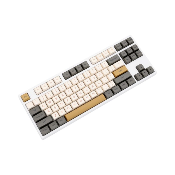 XDA V2 Dim Light Dye Sub Keycap Set thick PBT for keyboard 87 tkl 104 ansi