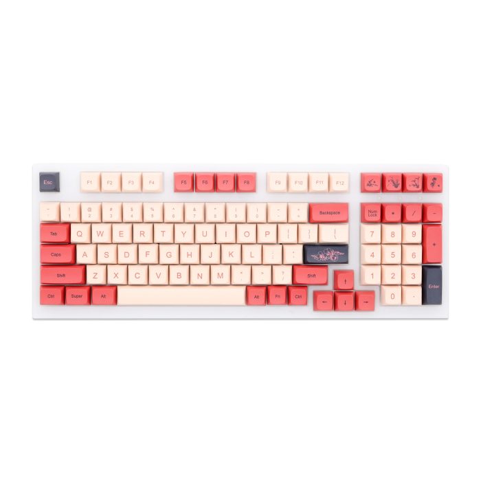 XDA V2 Garden Dye Sub Keycap Set thick PBT for keyboard gh60 poker 87 tkl 104