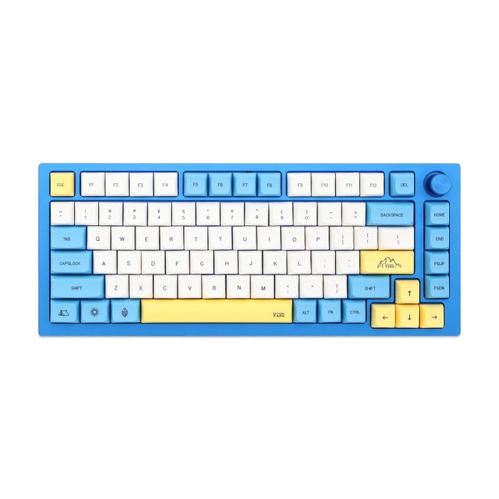 XDA V2 National Park Dye Sub Keycap Set thick PBT for keyboard gh60 poker 87 tkl