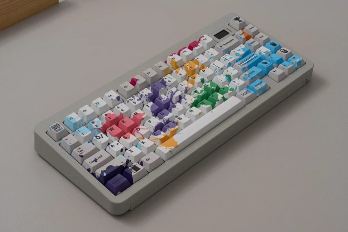 ZOM 100 Cherry Profile Zombie 100 Dye Sub Keycap Set thick PBT for keyboard 87 tkl dce1414c e089 4e9d bd51 385802dee057