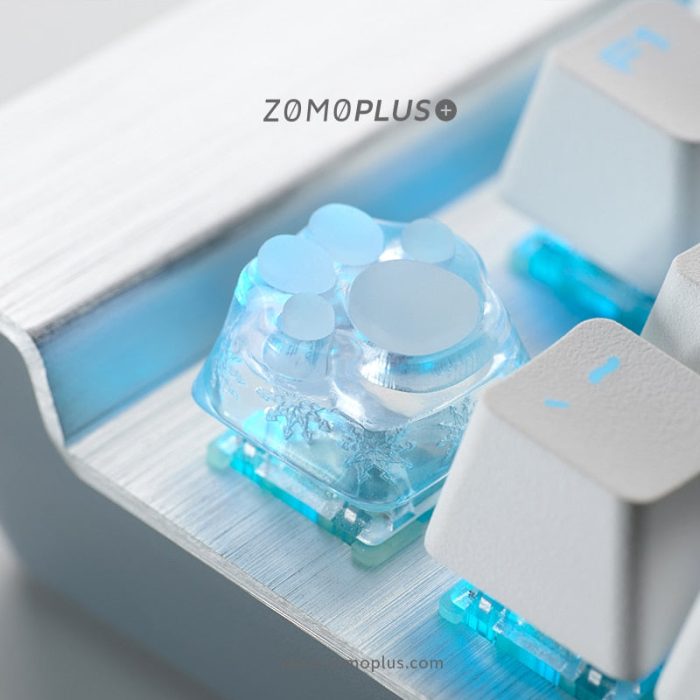 ZOMO PLUS 3D Printed Resin Silicone Cat Paw Keycap ABS Silicon Artisan Keycap for Mechanical Keyboard 528406e8 357f 436f 86fb 0933ab160935