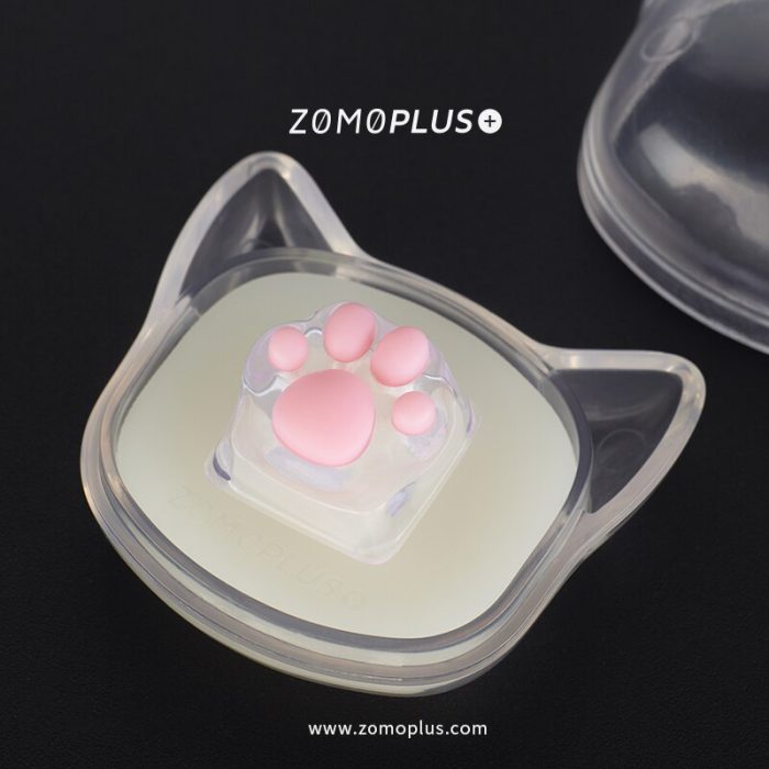 ZOMO PLUS 3D Printed Resin Silicone Transparent Cat Paw Keycap Multi Color ABS Silicon Artisan Keycap 25b31da0 7bb3 4e9c ba0d c8d16c5e72e9
