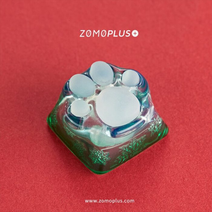 ZOMO PLUS 3D Printed Resin Silicone Transparent Cat Paw Keycap Multi Color ABS Silicon Artisan Keycap ebf4fae8 bd85 4fb6 bf02 ddd1d46bc1e4