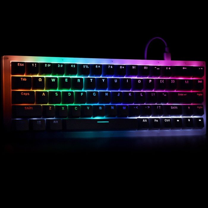 Zeeyoo 65 68 key Custom Mechanical Keyboard Kit PCB CASE hot swappable switch Socket support lighting.jpg Q90 346c9225 7d53 40e4 b18b 577f7e5a2870