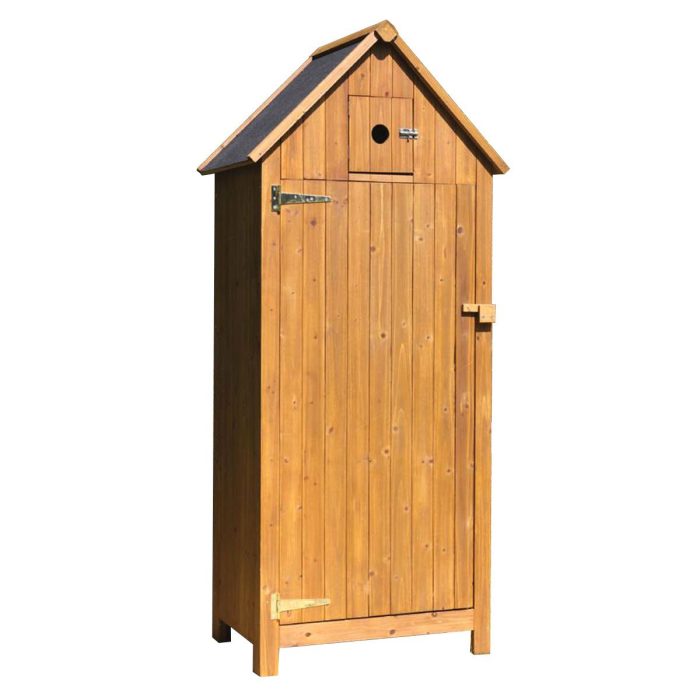 arredo da esterno mobiletto in legno da esterno utile 3 77x54x197 cm c miele co compresa tr impregnante allacqua l 77 cm po sing