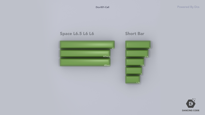 cellgreenspacebar