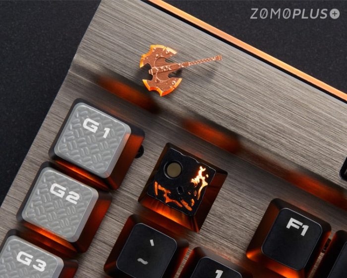 zomo dota2 Battle fury Artisan Keycap CNC anodized aluminum Compatible Cherry MX switch e020dc00 bf46 4b90 b6a6 8a894c9afb16
